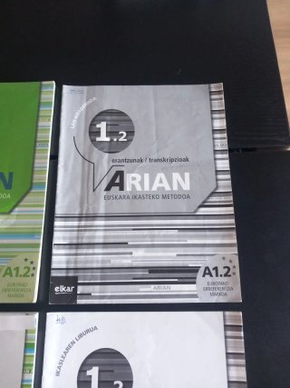 Arian 1.2 euskara ikasteko metodoa. Ikaslearen ...