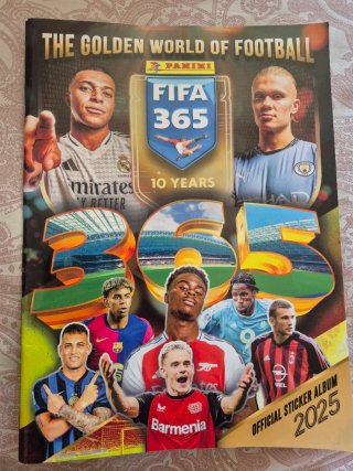 Álbum Panini FIFA 365 2025
