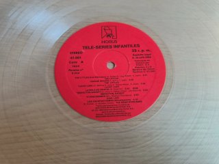 Vinilo Transparente Tele-Series Infantiles