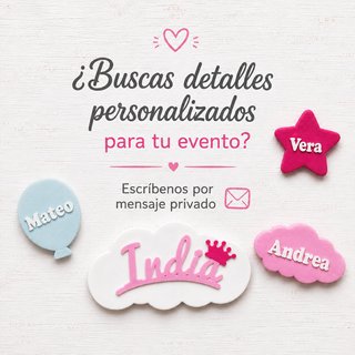 Impresiones 3D Regalos invitados, topper tartas