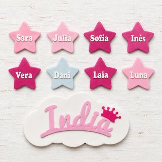 Impresiones 3D Regalos invitados, topper tartas