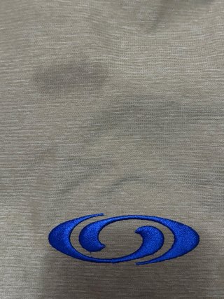 Chaqueta Salomon Beige y Azul Talla M