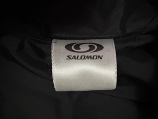 Chaqueta Salomon Beige y Azul Talla M
