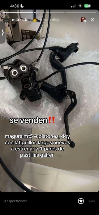 Magura MT5 Frenos Hidráulicos