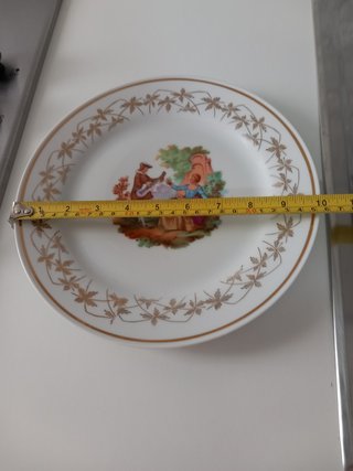 Piatto FR Bavaria Porcellana Decorato