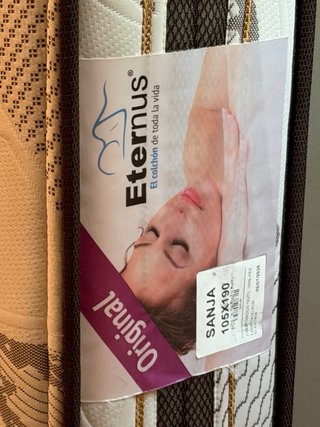 Base Cama Canape 105x190 Con colchon 105x190