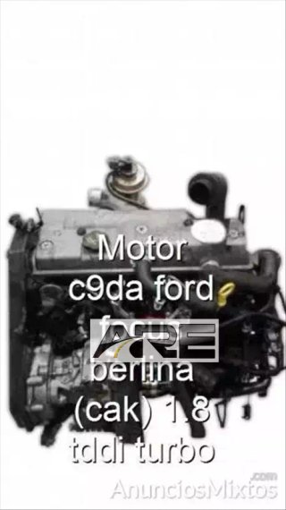 Motor c9da ford focus berlina (cak) 1.8 td r_25982