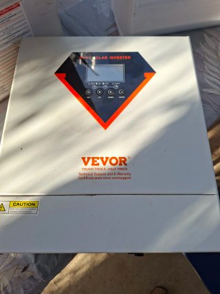 Inversor Solar VEVOR MPPT 3500w- 24V