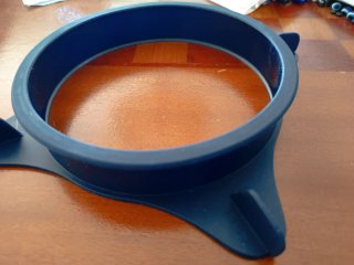 Aro Microondas Tupperware Azul