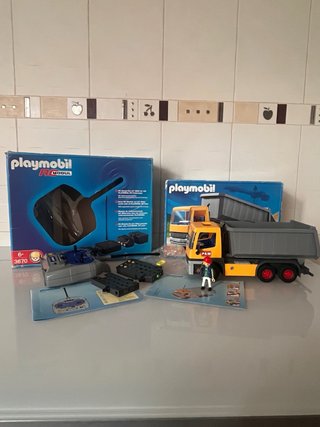 Pack Playmobil Camión Volquete 3265 + RC 3670