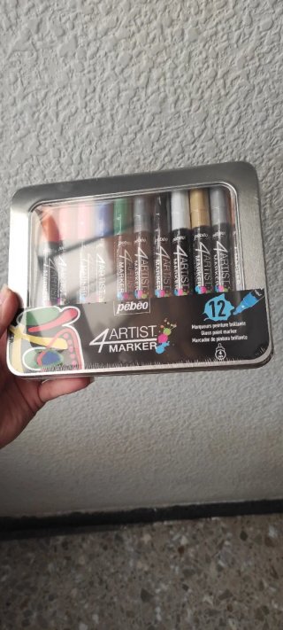 A estrenar Pebeo 4Artist Marcadores - Set 12 x 4mm