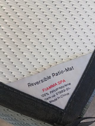 Suelo Camping Fiamma Reversible Gris