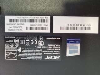 Acer Veriton X2665G i5-9400 16GB RAM 500GB M.2
