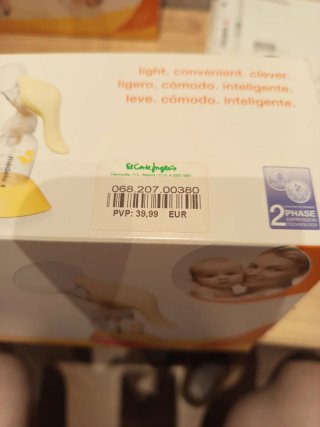 Sacaleches manual Medela Harmony