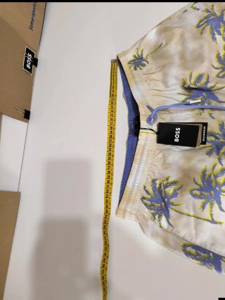 Boss Bañador Estampado Palmeras Talla M