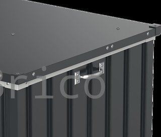 Baúl Arcón Metálico 770 L - 73x173x72 cm - Duramax