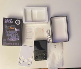 Consola Retro R36S Negra Nueva