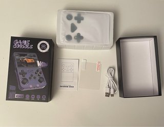 Consola Retro R36S Negra Nueva