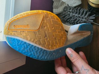 Adidas Adizero Boston 13 Azul/Naranja