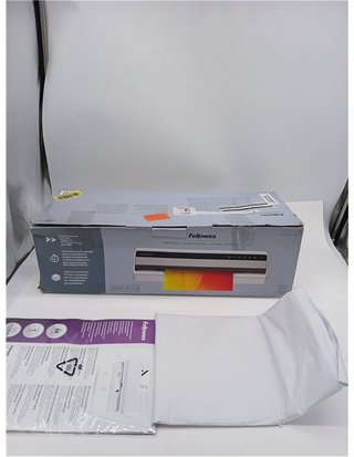 Fellowes Plastificadora Saturn A3 Piccola Ufficio – InstaHeat - pronta in 60 secondi - senza inceppamenti - spegnimento automatico – Per fondere