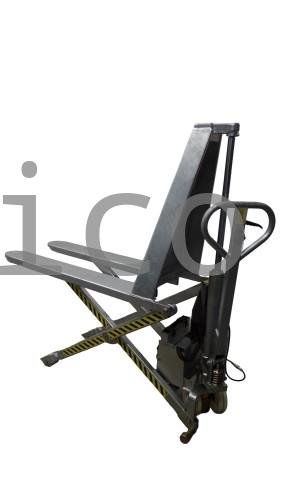 Transpaleta Tijera Galvanizada Eléctrica - 1000 Kg