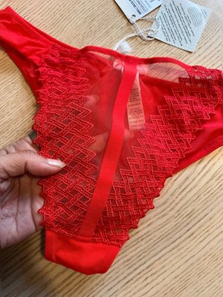 La Perla - Luxury Briefs - Brazilian Style - Sheer Lace Back - NEW With Tags 90€