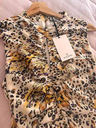 Vestido Animal Print M
