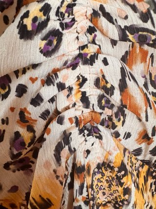 Vestido Animal Print M