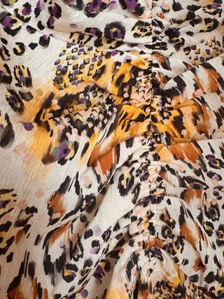 Vestido Animal Print M