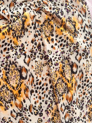 Vestido Animal Print M