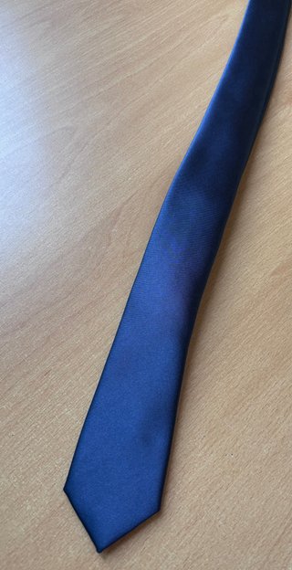 Corbata azul