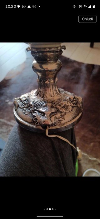 Lampada vintage anni '50 funzionante
