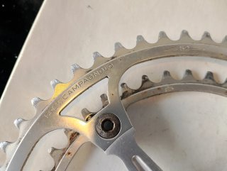 Campagnolo Super Record juego Bielas y Platos