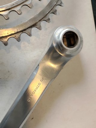 Campagnolo Super Record juego Bielas y Platos