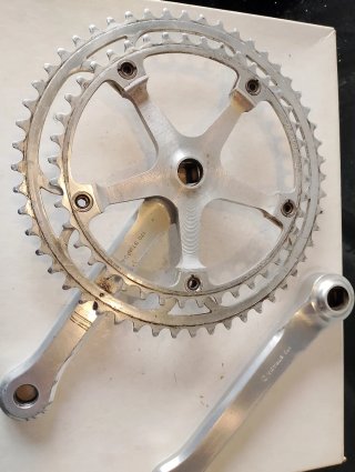 Campagnolo Super Record juego Bielas y Platos