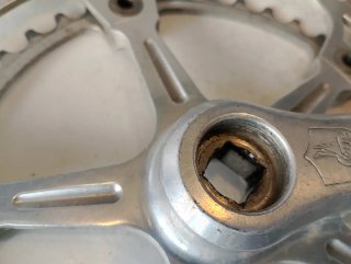 Campagnolo Super Record juego Bielas y Platos