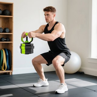 Set Pesi Palestra 6 in 1 Multifunzione da 20kg