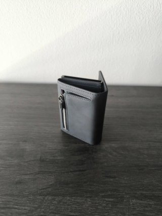 Cartera Tipo Secrid Gris
