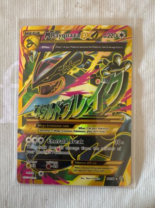 Carta Pokémon Mega Rayquaza EX XY Ancient Origins
