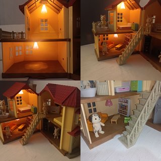 Casa Ciudad Luces Sylvanian Families + Regalo LEED