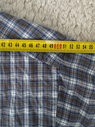 Woolrich Camisa Cuadros Manga Corta XL Vintage