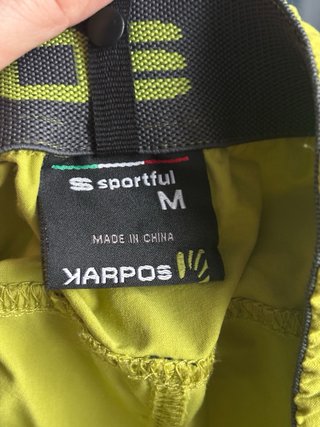 Pantaloni Ciclismo Ragazzo Lime