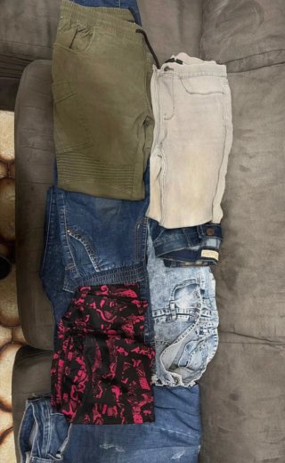 Lote 8 Pantalones Varios Colores
