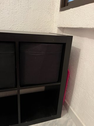 Mueble organizador negro