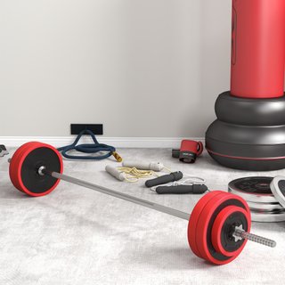 Set Bilanciere e Dischi da 30 kg totali con 6 Pesi