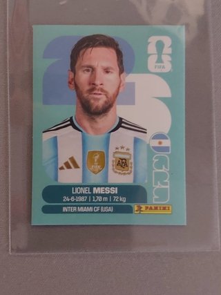 Cromos Panini Mundial 2026 - Lionel Messi