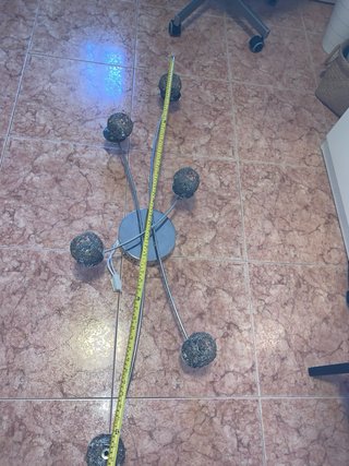 Lámpara de techo moderna 5 brazos