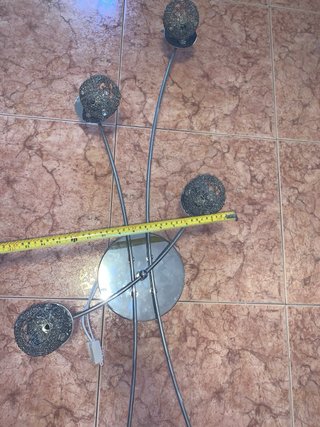 Lámpara de techo moderna 5 brazos