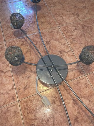 Lámpara de techo moderna 5 brazos