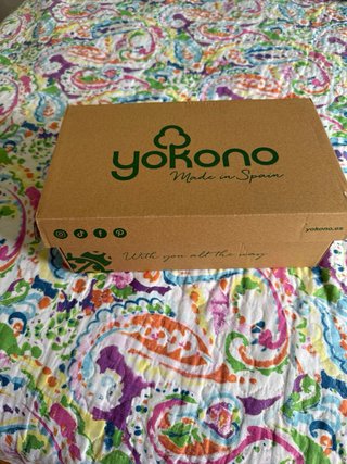Sandalias Yokono T38 Blancas y Plata Nuevas
